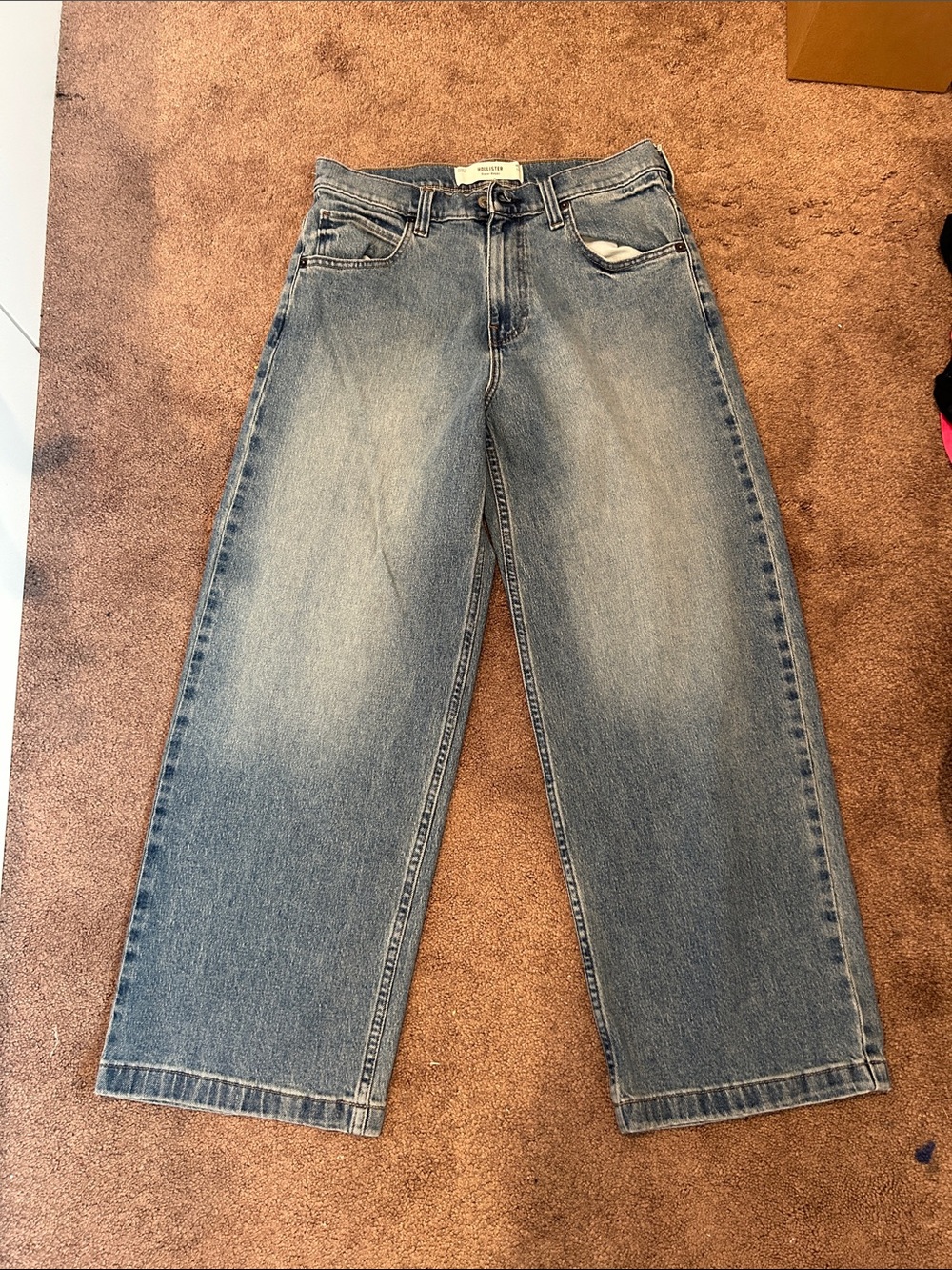 Men's supper baggy Light Blue Jeans
